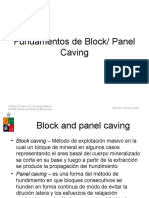 13-Principios de Block Caving