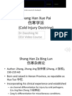 Shang Han Xue Pai 伤寒学派 (Cold Injury Doctrine) : Dr.Daoshing Ni CEU Video Course