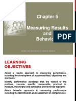 Chapter 5 Measuring Results and Behavior