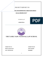 A Project Report On " ": The Tamil Nadu National Law School