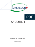 X10DRL-i: User'S Manual