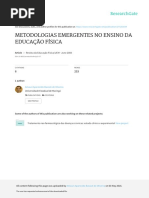 METODOLOGIAS EMERGENTES NO ENSINO DA EDUCACAO FÍSICA