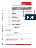 (Po-Mnt-024) Procedimiento de Cambio de Valvula en Pozo de Interplanta