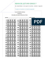 Evaluacion de Español