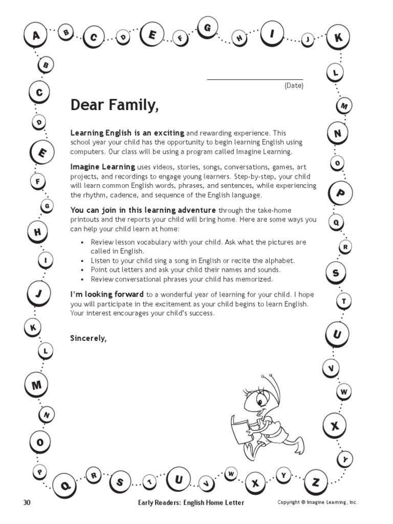 Home Letters 2 | PDF | English Language | Cognition