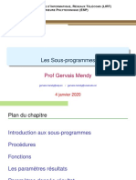 Ch05 Sous Programmes PDF