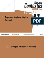 1.argumentacao e Logica Formal - Proposicional