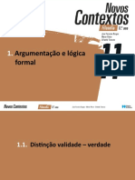 Argumentação lógica e definição