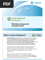 Cesim SimBrand Introduction PDF