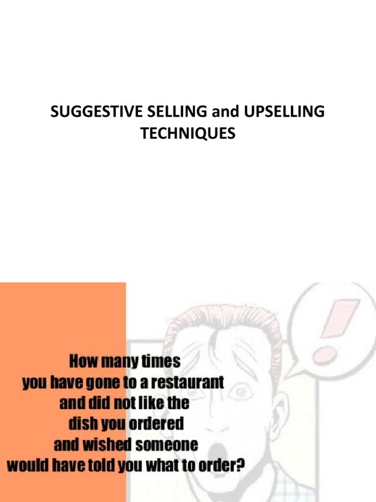 Boost Your Sales: Upselling Tips | PDF