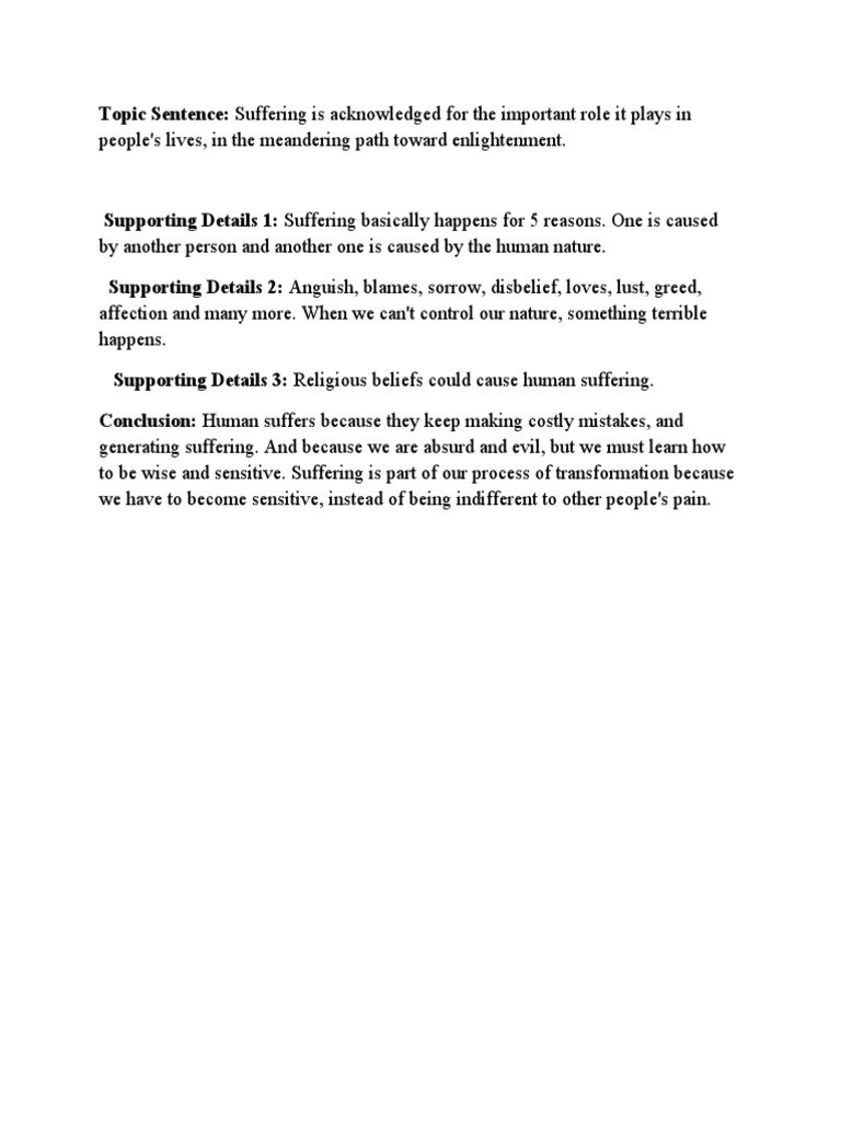 Understanding the Causes of Human Suffering | PDF | Suffering | Reason