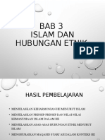 BAB 3 - Islam dan HE