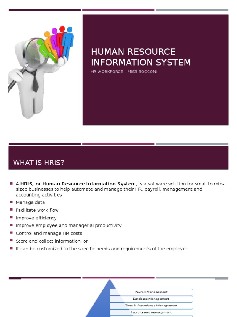 Essential Features of HRIS Software | PDF | Human Resources | Human ...