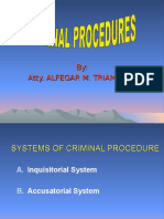 Criminal Procedure Lecture Review