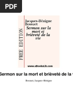 Jacques-Benigne Bossuet - Sermon sur la mort et la brièveté de la vie