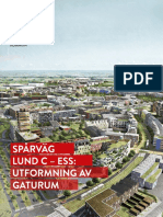 Sparvag Lund C - Ess - Utformning Av Gaturum PDF