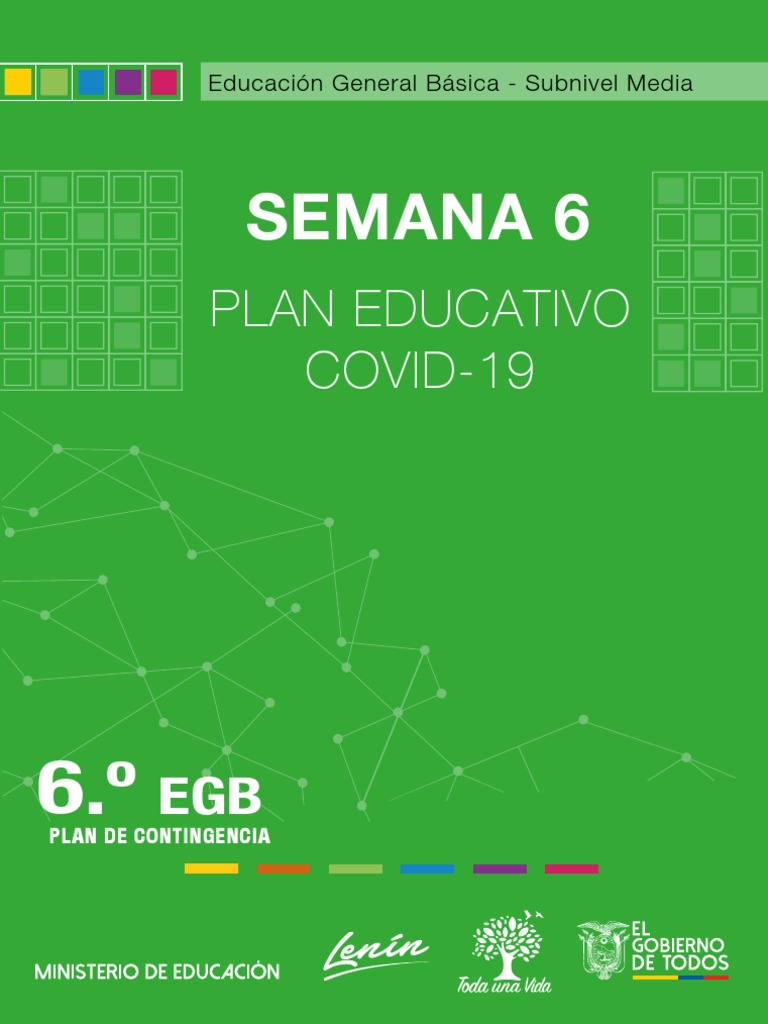 Semana 6 6EGB | PDF | Science | Ciencia y Tecnología
