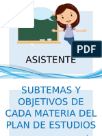 Plan de Estudios Asistente Educativo