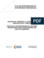 6. Protocolo sector financiero