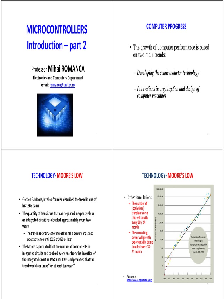 1 2 Introduction MC Part2 | PDF | Central Processing Unit | Computer ...