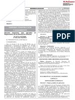 Decreto Supremo Que Aprueba El Reglamento de Los Revisores U Decreto Supremo N 006 2020 Vivienda 1866069 2