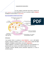 Lipoproteinele plasmatice (1)