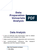 Data Preparation & Univariate Analysis