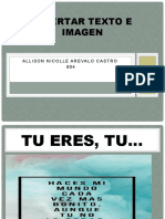 Insertar Texto e Imagen