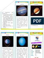 Triptico Los Planetas Exteriores