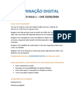 Resumo Dia 1 - Dominação Digital PDF