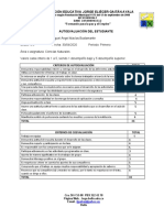 Autoevaluacion Ciencias Naturales