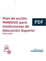 Plan de Accion Educacion Superior Covid 19 1