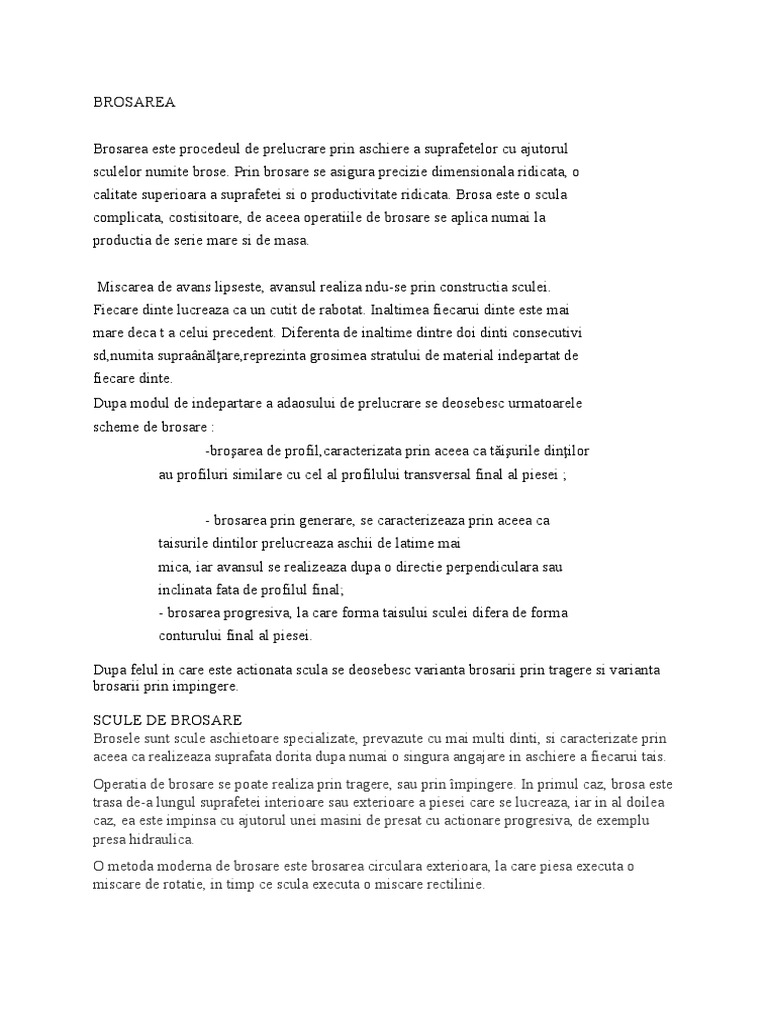 Brosarea | PDF