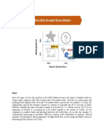 JK Organization BCG Growth Share Matrix Analysis