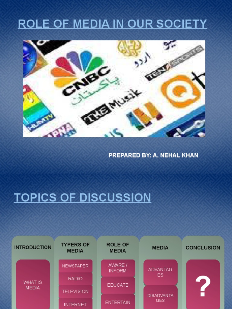 Media's Role in Society Explained | PDF | Politics