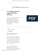 1.2.1 Elaboración de Especificaciones T... La Función Pública - Gobierno - Gob - MX