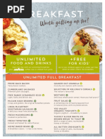Premier Inn Breakfast | PDF | Foods | Cuisine