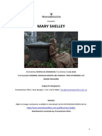 MARY SHELLEY - Press Kit
