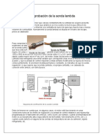 Comprobación de La Sonda Lambda Jair