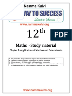 Maths - Study Material: Namma Kalvi