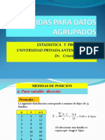 Estadistica Y Probabilidad Universidad Privada Antenor Orrego Dr. Cristóbal. Exebio C