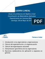 Magistral 15 Algebra Lineal