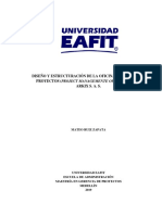 4.diseño y Estructuración de La Oficina de Gestión de Proyectos (Project Management Office, PMO) de Arkix SAS, Mateo Ruiz Zapata PDF