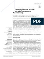 Unbalanced Immune System Immunodeficiencies and Autoimmunity