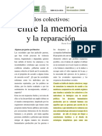 Uribe (2005) - Los Duelos Colectivos. Entre La Memoria y La Reparación PDF