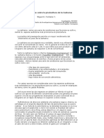 Consideraciones Sobre La Piscicultura de La Cachama