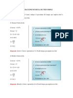 Operaciones de Regla de Tres Simple