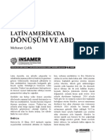 Latin Amerika Da Donusum Ve ABD PDF