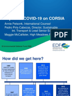 Impact of COVID-19 on CORSIA