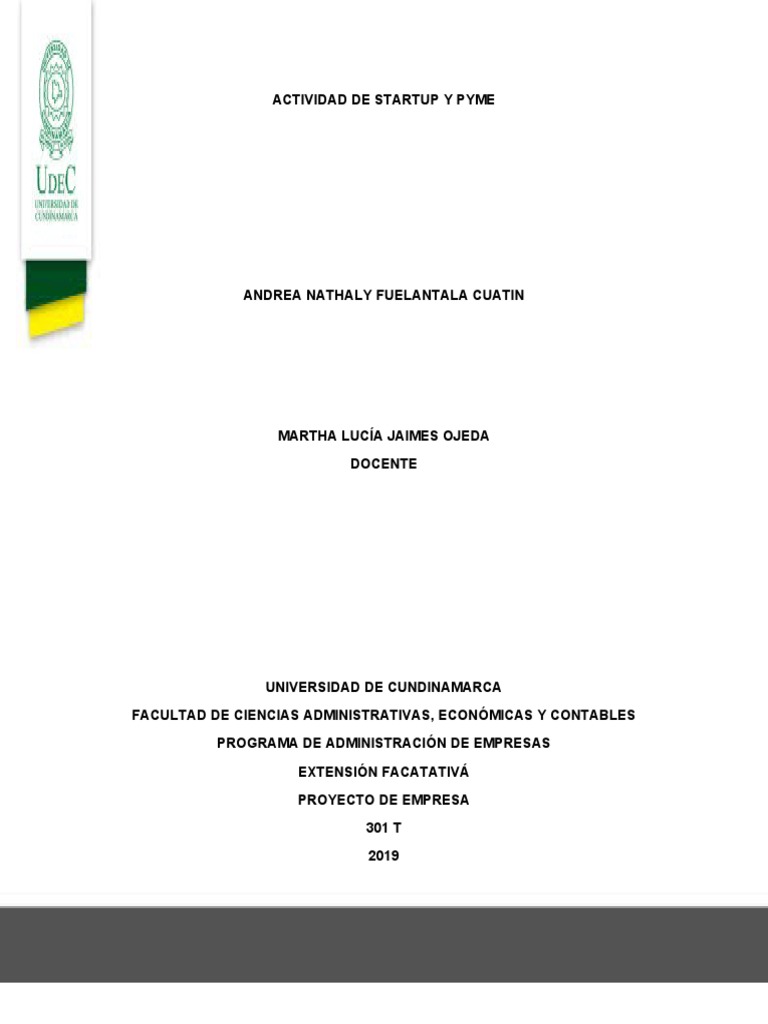 Startups vs PYMES: Innovación y Valor | PDF | Empresa de inicio ...